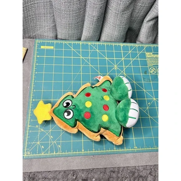 GUND Gingerbread Christmas Tree Star Plush Stuffed 10 Inch Toy Green Brown - Picture 7 of 7